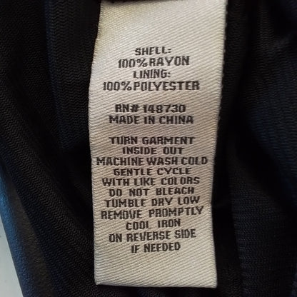 Women's Dress - M - Orange/Black/Aqua