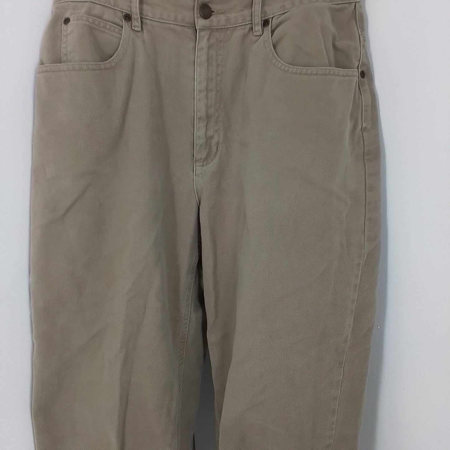 Liz Claiborne Women's Brown Cotton Pants - Size 12