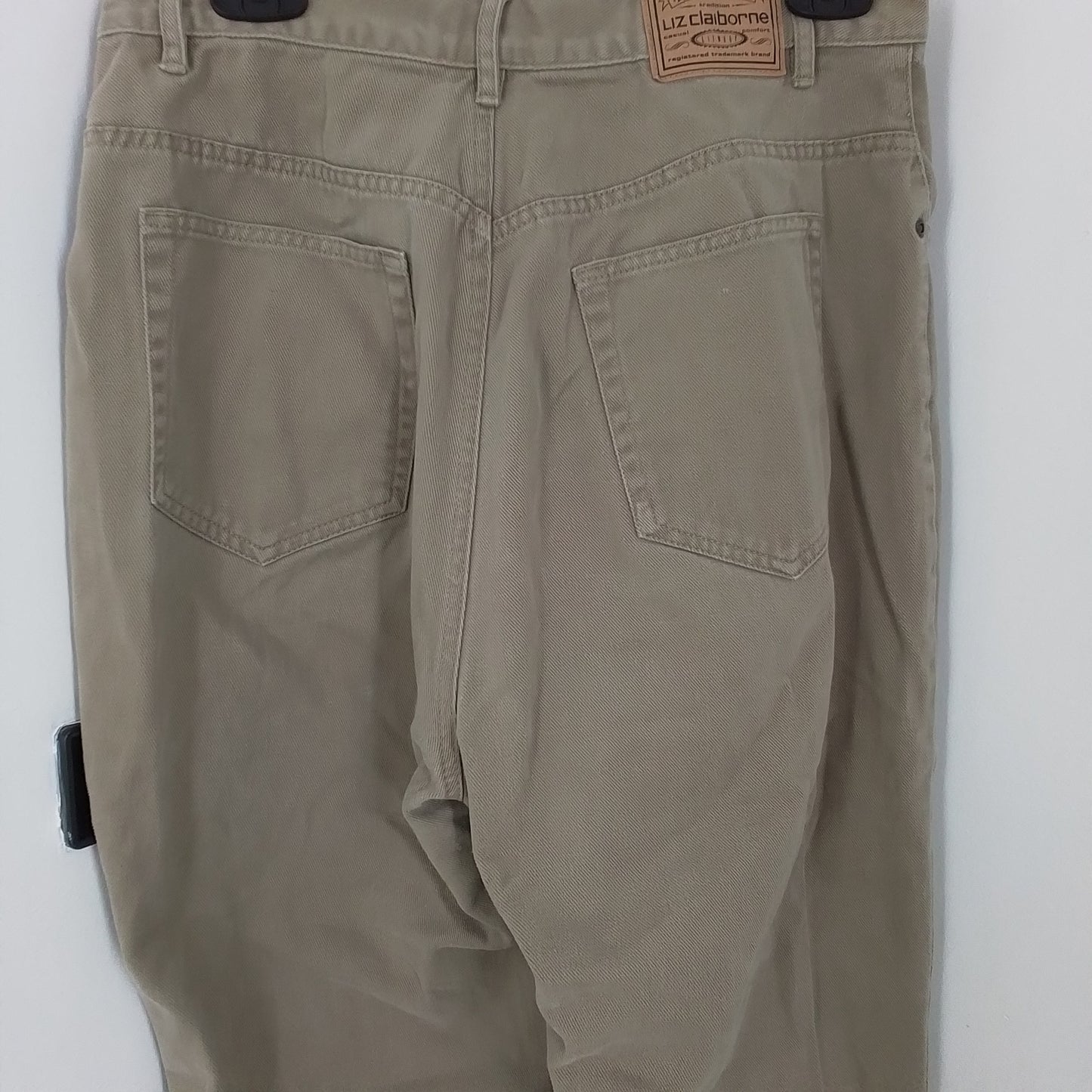 Liz Claiborne Women's Brown Cotton Pants - Size 12