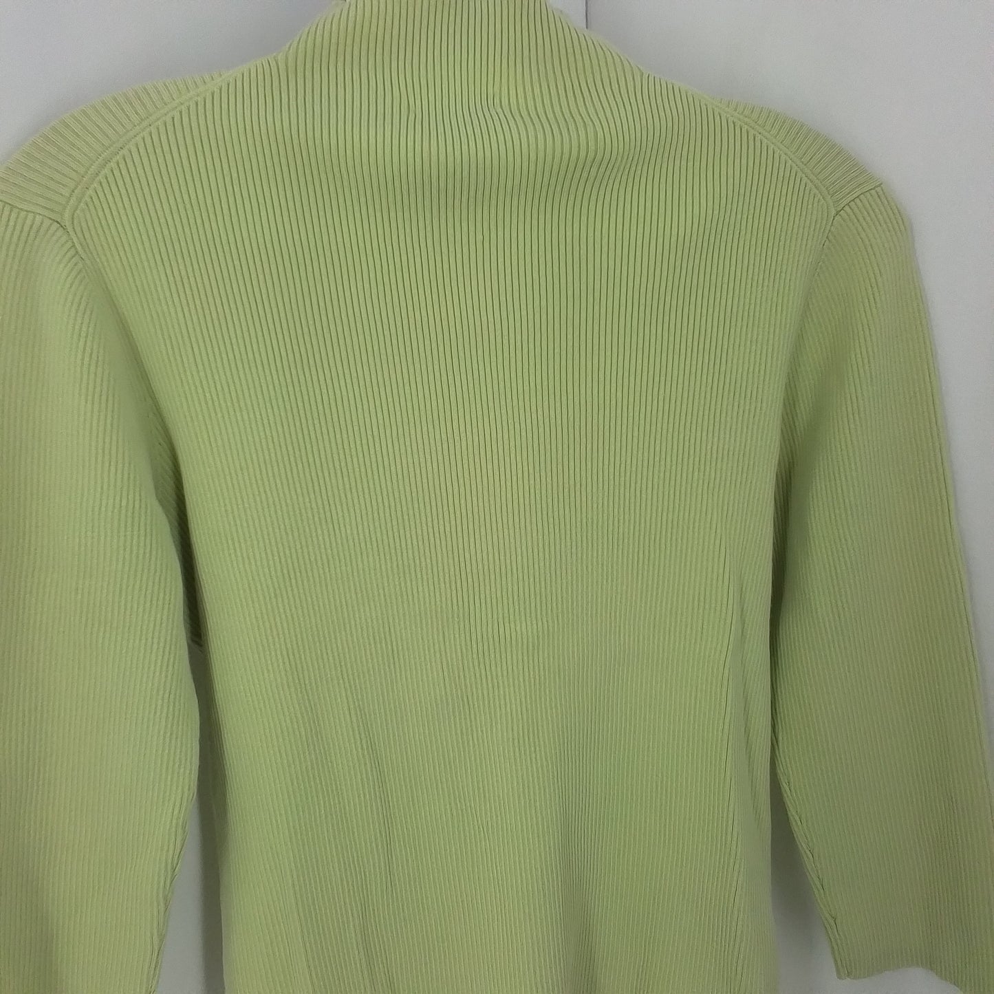 Women's Yellow Shirt - Size M, Cotton/Silk/Nylon Blend