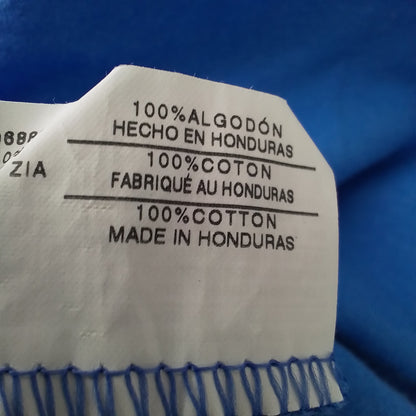 Just My Size Women's Blue Cotton Shirt - 4XL