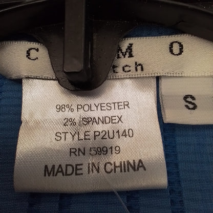 Women's COMO Stretch Blue Blouse - Size S