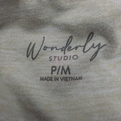 Women's Brown Leggings - Size M, Spandex/Polyester