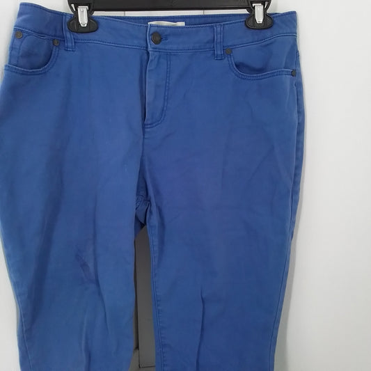 TALBOTS women's Blue Pants - Size 12