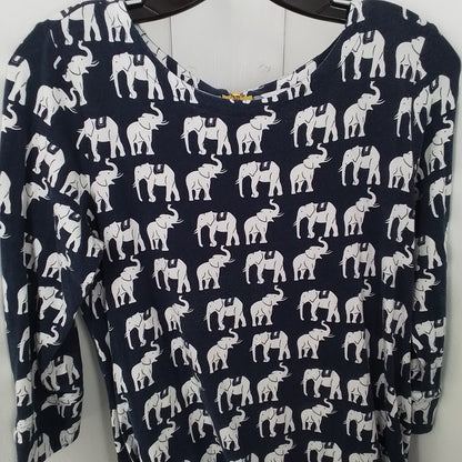 Crown & Ivy Women's Dress - navy/White, XS