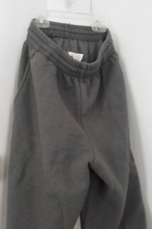 Fruit of the Loom Kids Grey Sweat Pants - Size S, Polyester