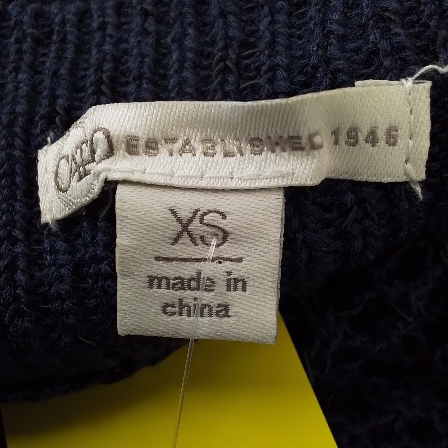 Cato Women's Blue Acrylic Sweater - XS