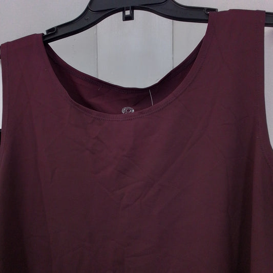 Ruby Rd Women's Red Nylon Tank Top - Size L
