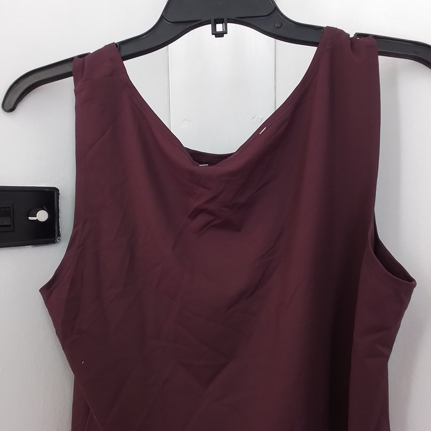 Ruby Rd Women's Red Nylon Tank Top - Size L