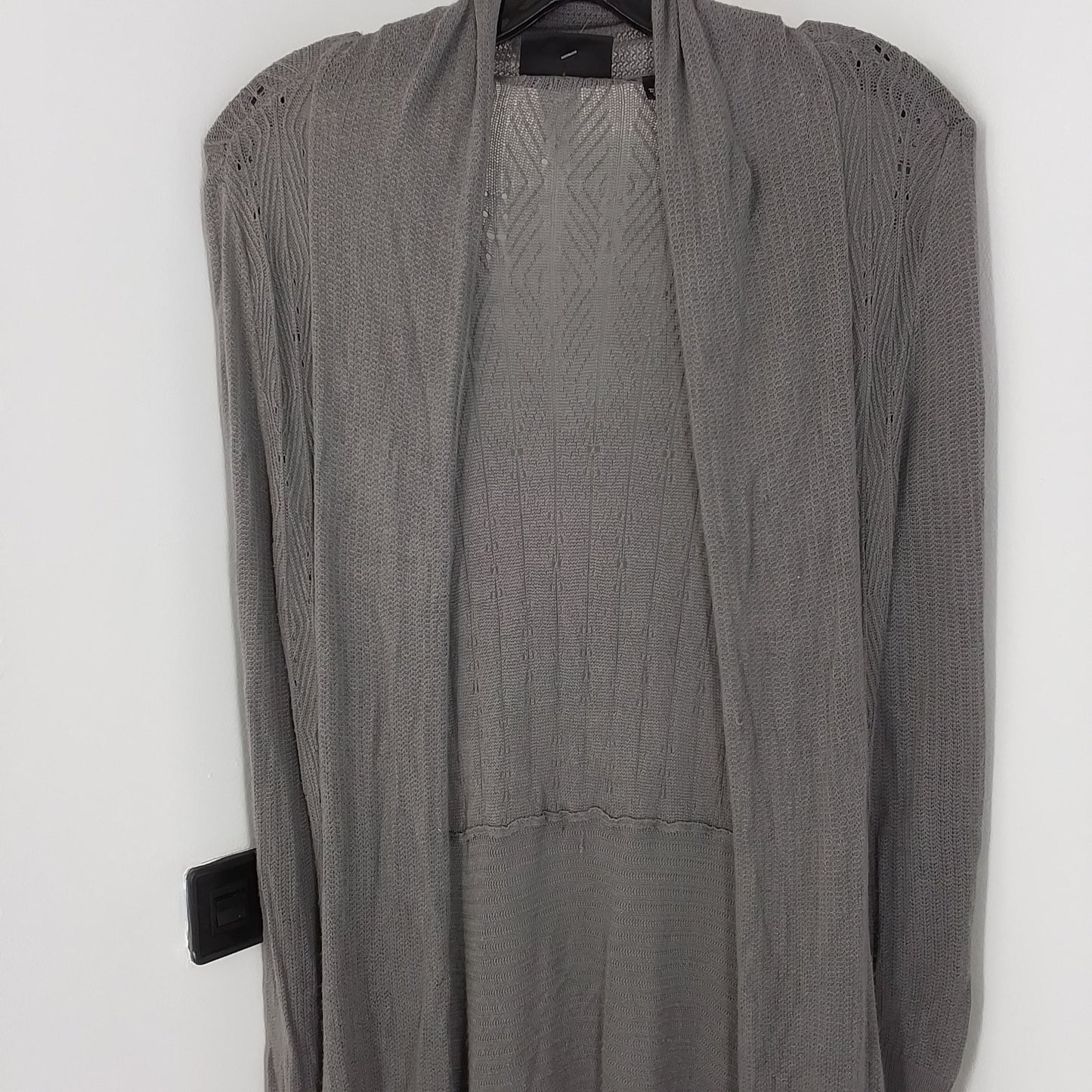 Versona Women's Grey Rayon Cardigan - Size S