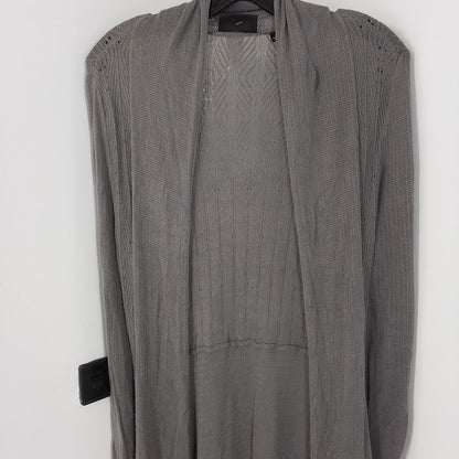 Versona Women's Grey Rayon Cardigan - Size S