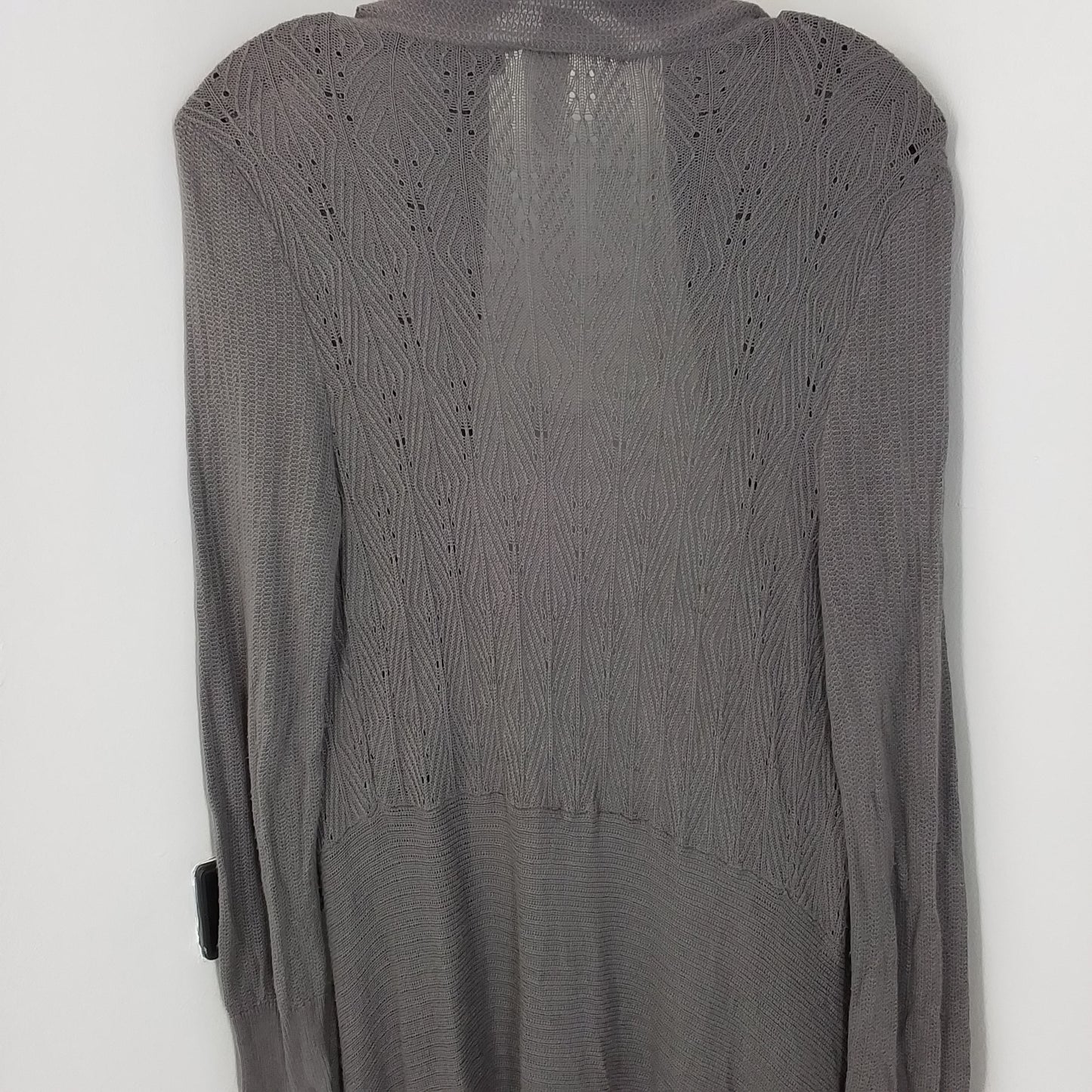 Versona Women's Grey Rayon Cardigan - Size S