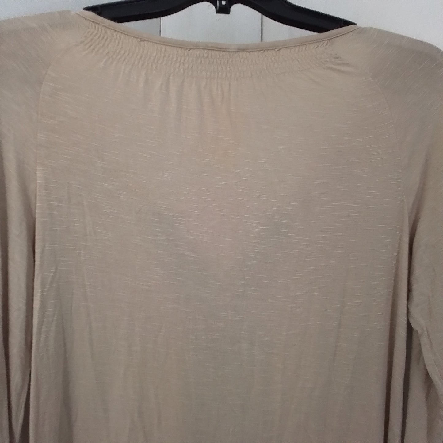 Women's Brown Rayon Blouse - Size S