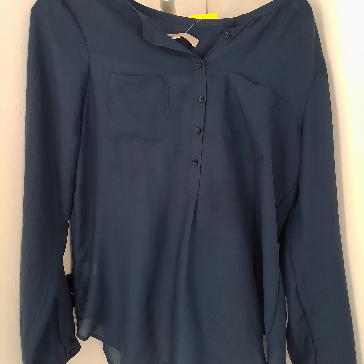 Loft Womens Blue Blouse - Size S