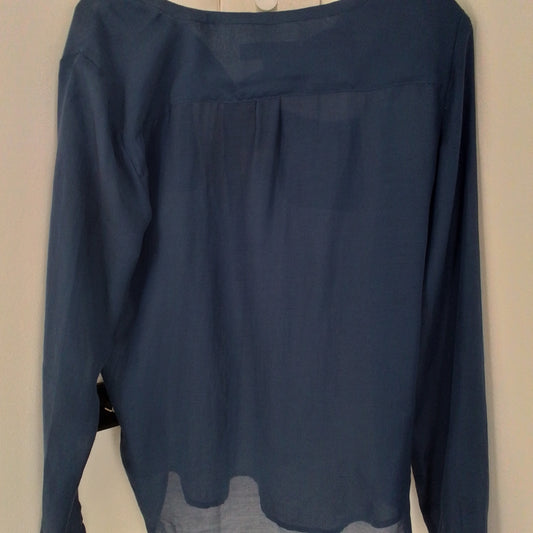 Loft Womens Blue Blouse - Size S