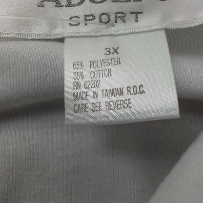 Women's Cotton Suit (3x) white, dark blue, and gold