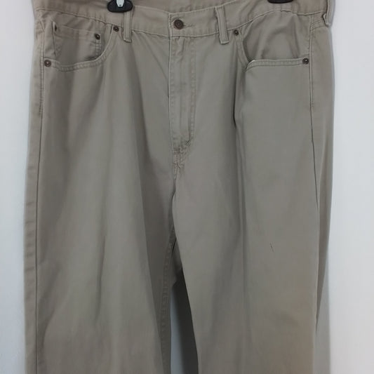 Levi Strauss & Co. Men's Brown Cotton Pants, Size 40-30