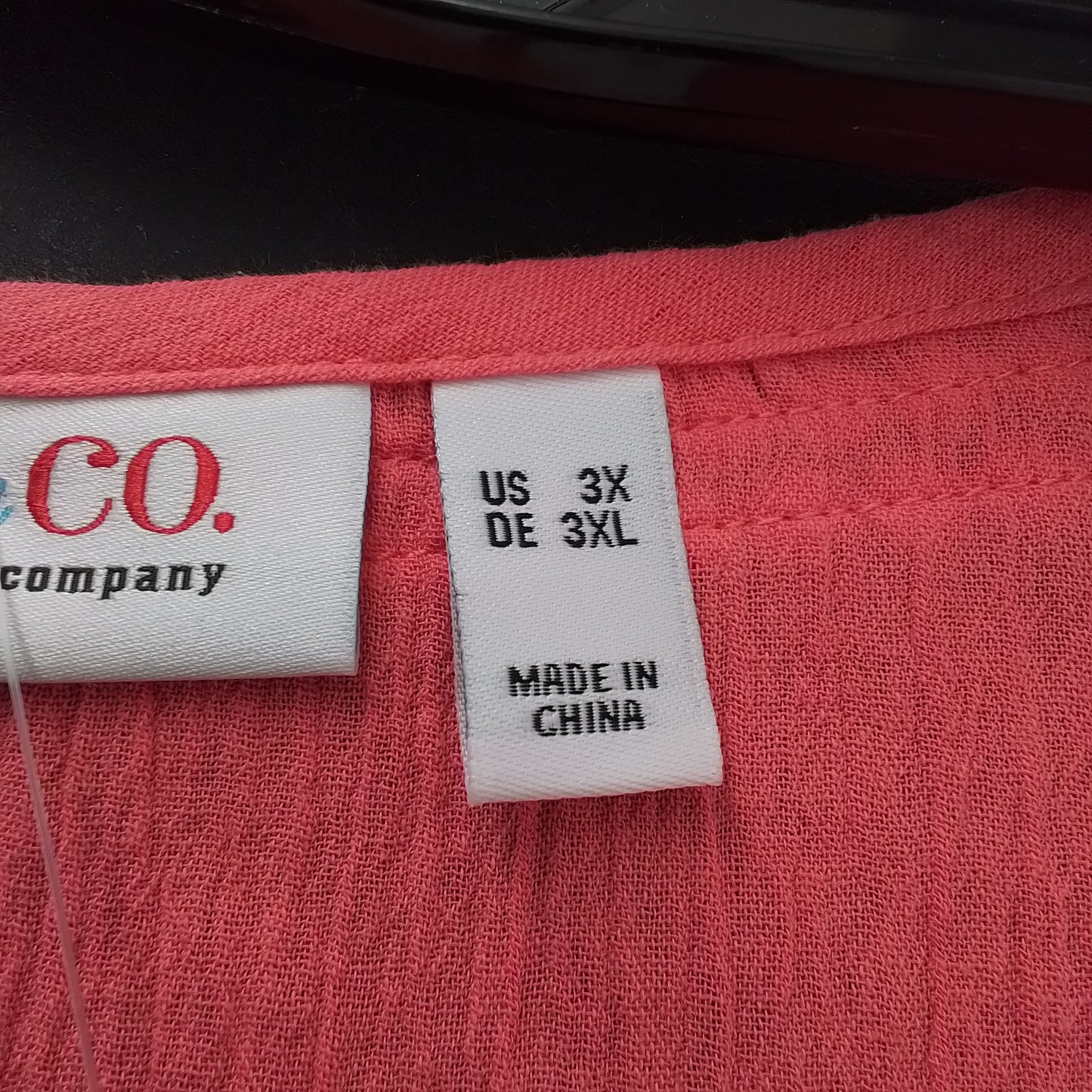 Women's Pink Blouse - Cotton/Polyester