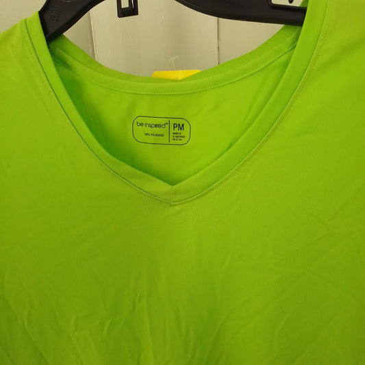 Women's Green Polyester T-Shirt - Size M