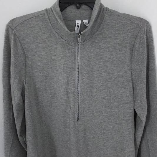 Women's Grey Polyester Tunic - Size L