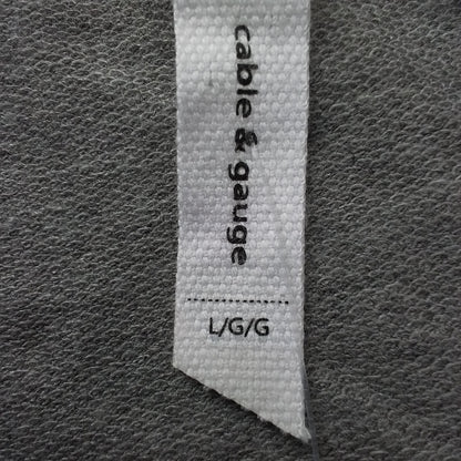 Women's Grey Polyester Tunic - Size L