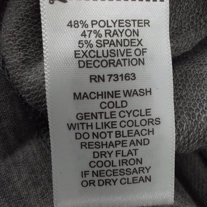 Women's Grey Polyester Tunic - Size L