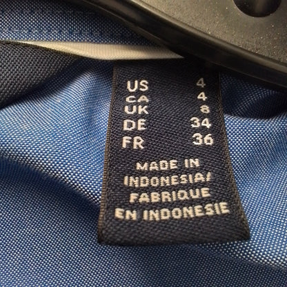 Lands' End Women's Blue Cotton Shirt