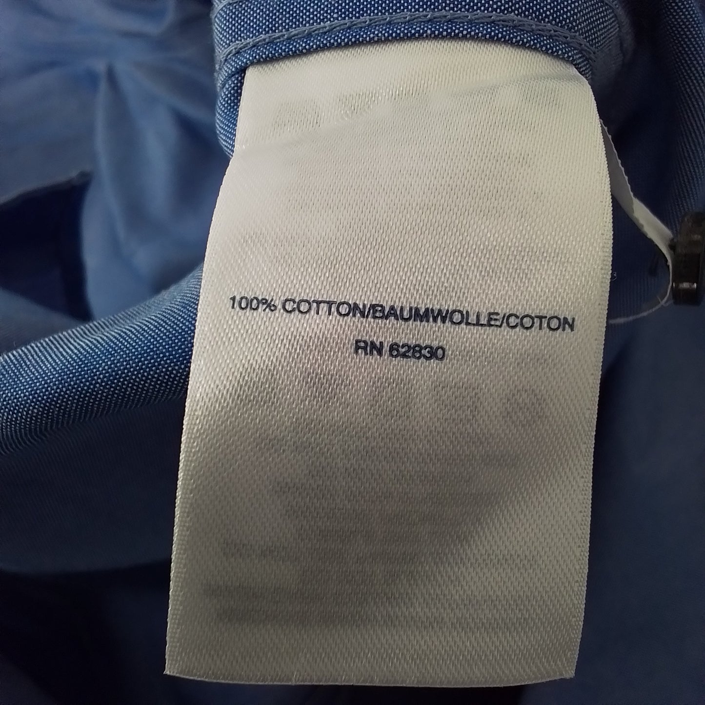 Lands' End Women's Blue Cotton Shirt