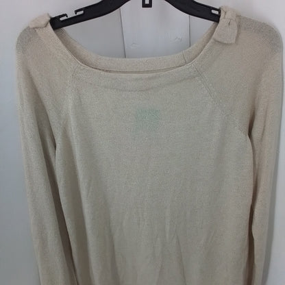 Lauren Conrad Women's tan  Blend Sweater - Size M