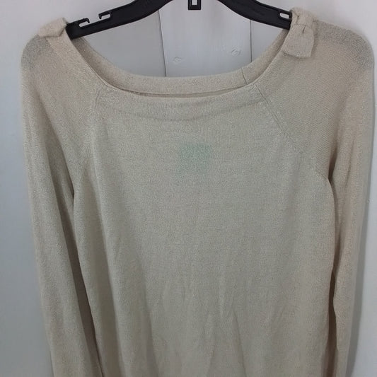 Lauren Conrad Women's tan  Blend Sweater - Size M