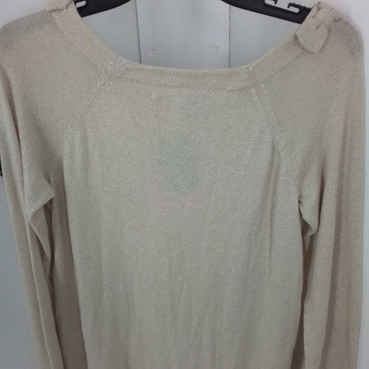 Lauren Conrad Women's tan  Blend Sweater - Size M