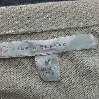 Lauren Conrad Women's tan  Blend Sweater - Size M
