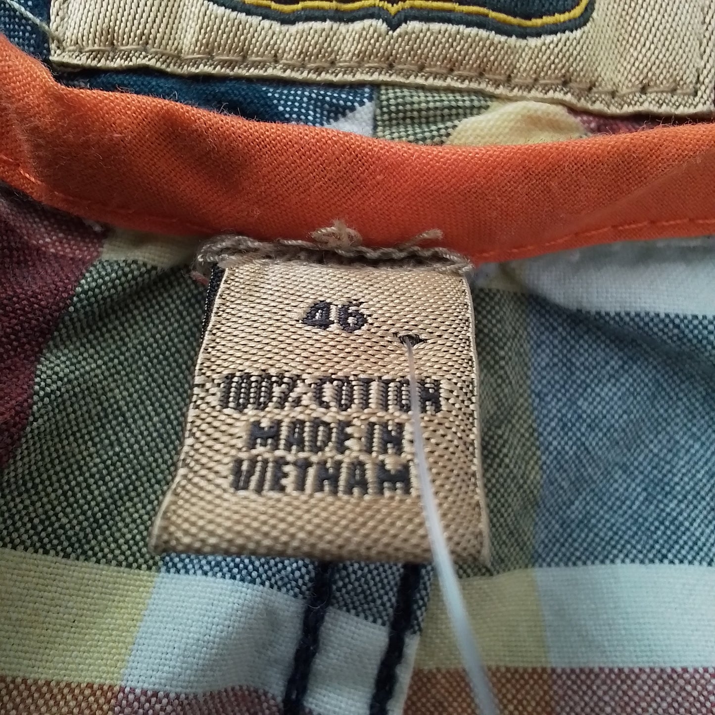 Men's 4XL plaid Cotton Shorts