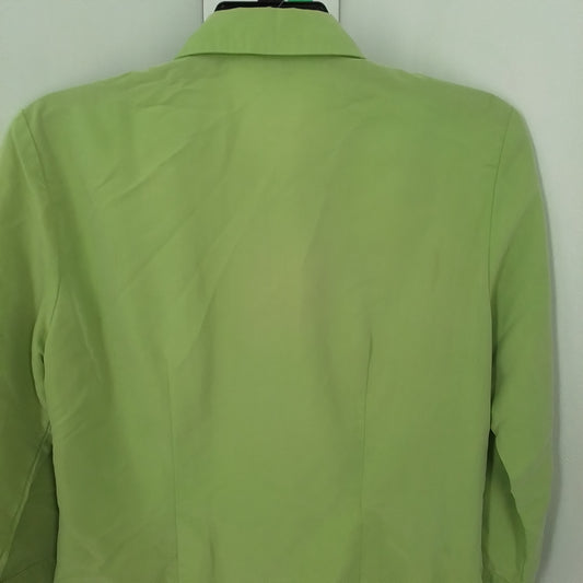 Liz Claiborne Women's Green Button Up Shirt