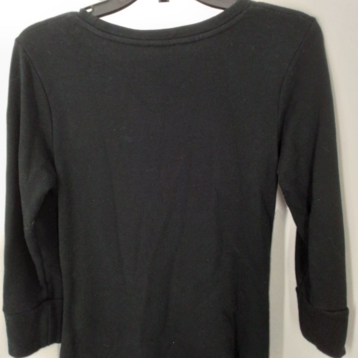 Women's Black Cotton Dress - XS