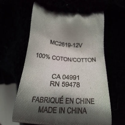 Women's Black Cotton Dress - XS