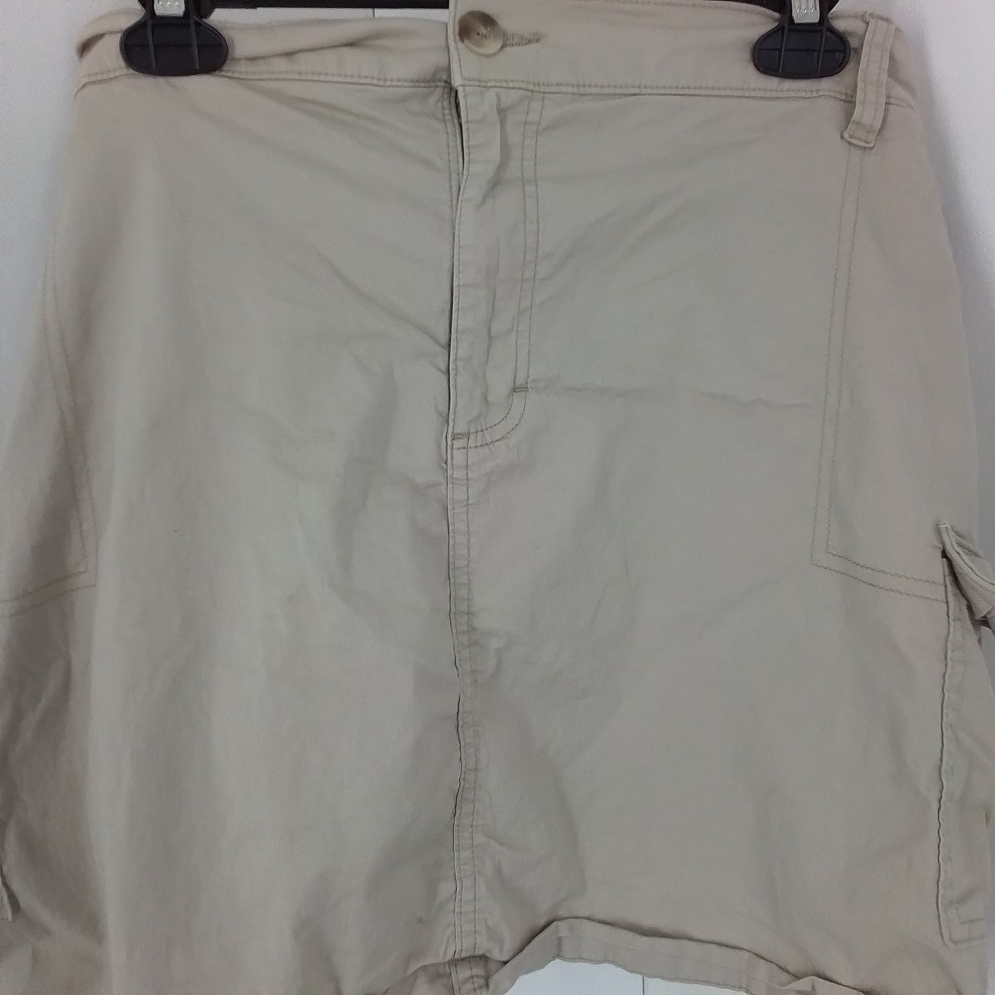 Lee Women's Brown Cotton Skirt - Size 22