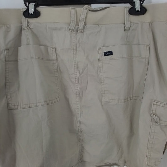 Lee Women's Brown Cotton Skirt - Size 22
