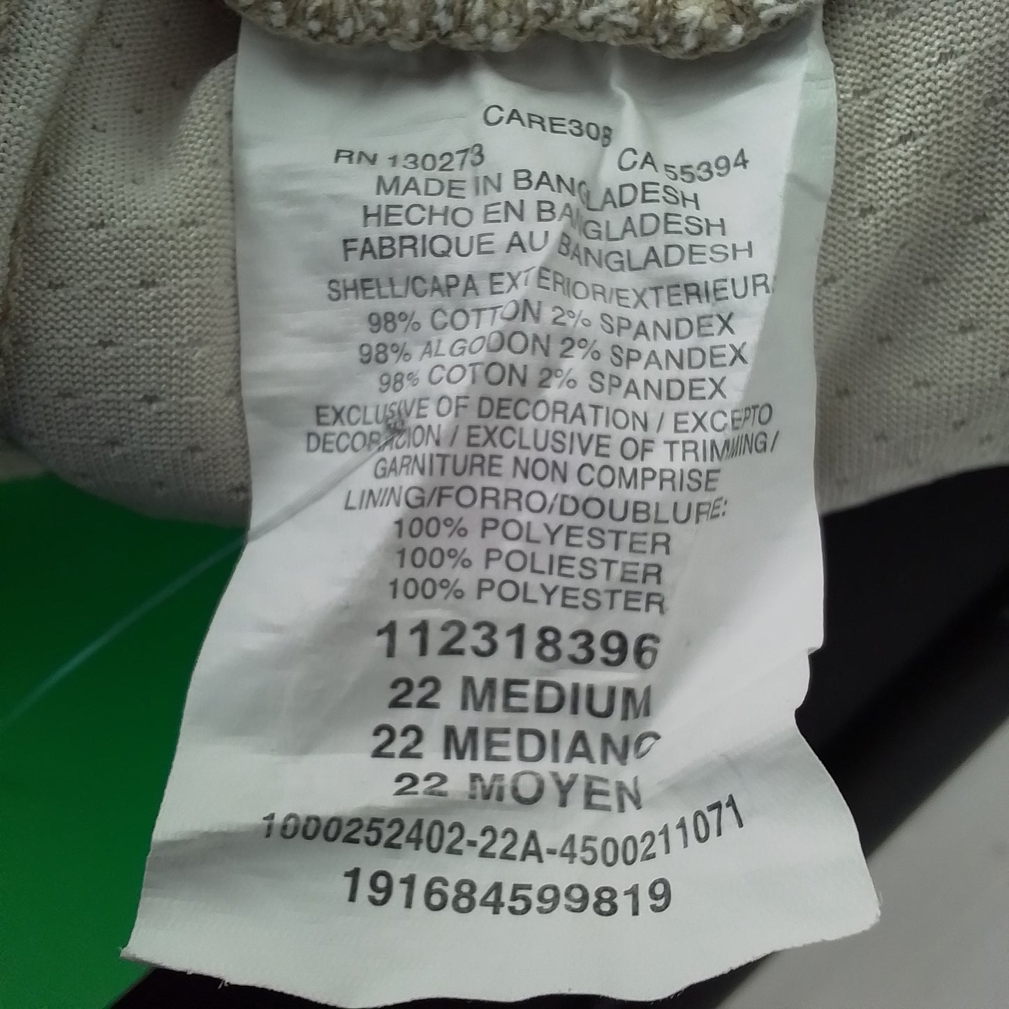 Lee Women's Brown Cotton Skirt - Size 22