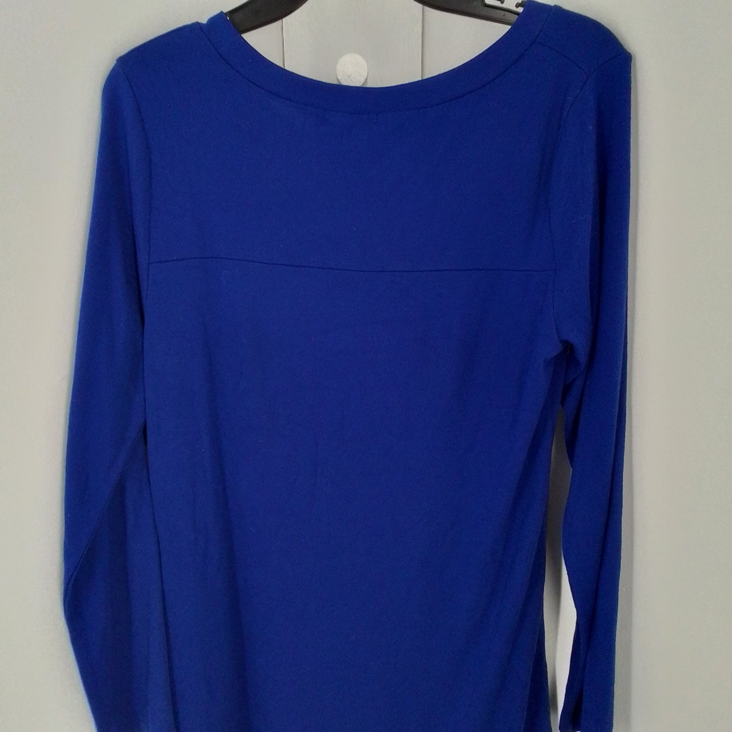 Women's Blue Cotton Dress - Size M