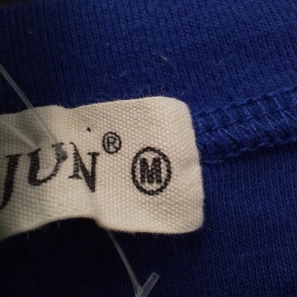 Women's Blue Cotton Dress - Size M