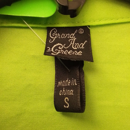 Women's Green Cotton Blouse - Size S