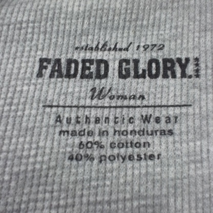 Faded Glory Women's Grey Shirt Size 22/24