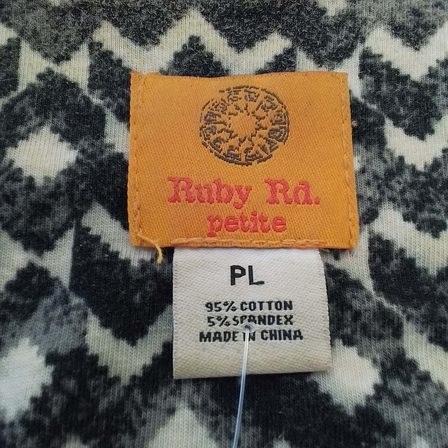 Ruby Rd Women's Brown Cotton Shirt - Size L