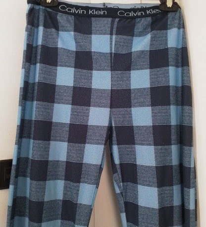 Calvin Klein Kids Blue Pajama, Size L, Polyester