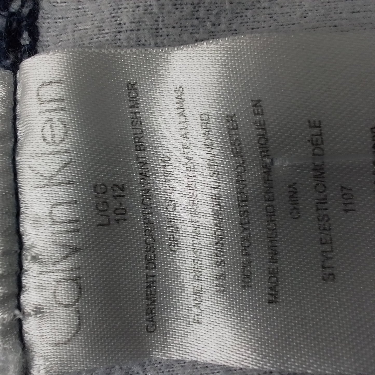Calvin Klein Kids Blue Pajama, Size L, Polyester