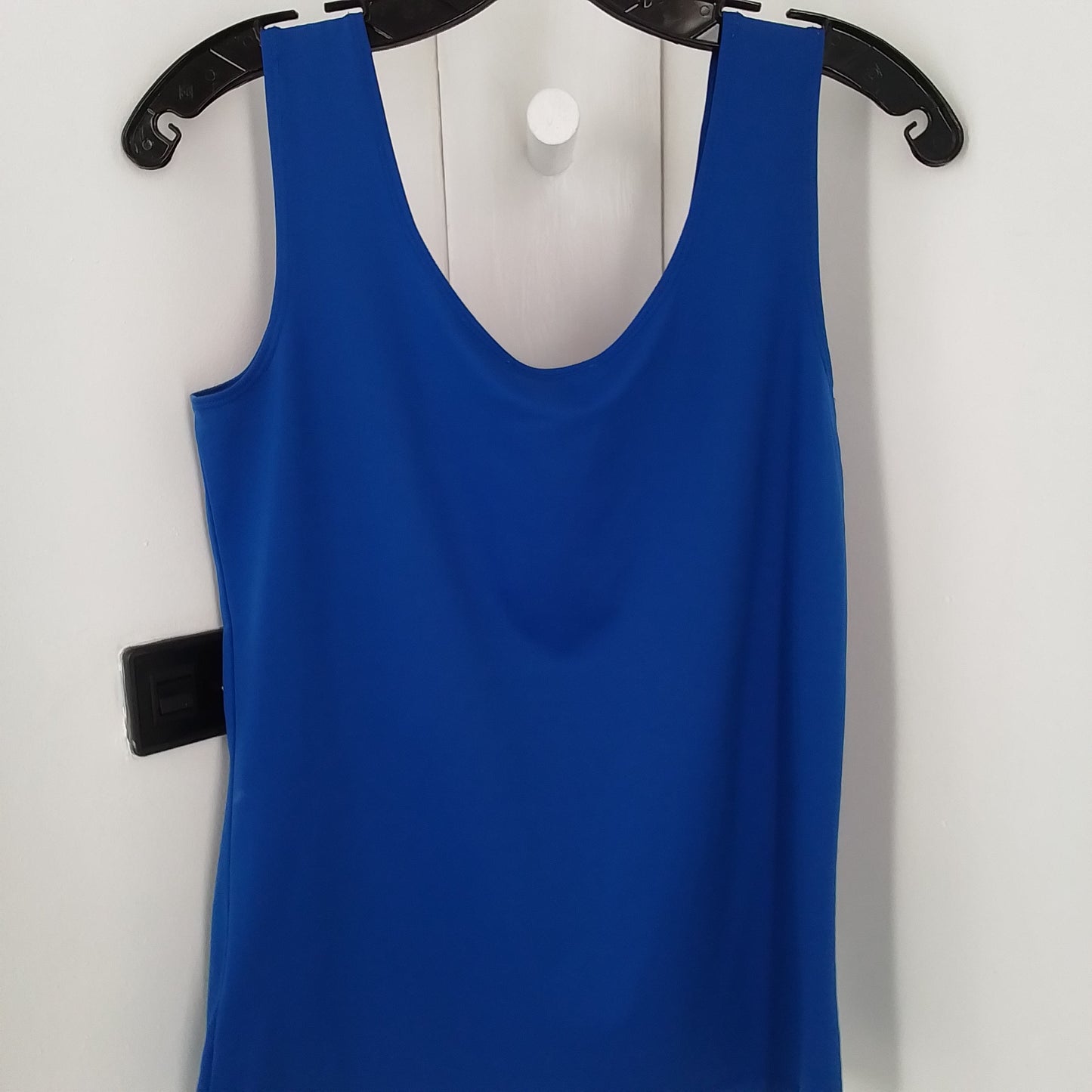 Women's Blue Nylon Tank Top - Size M