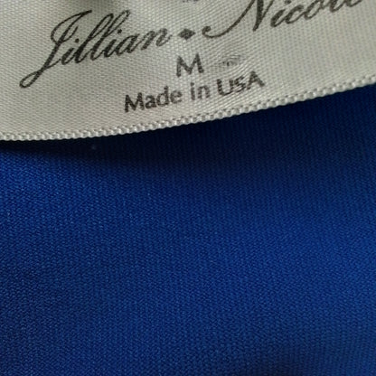 Women's Blue Nylon Tank Top - Size M