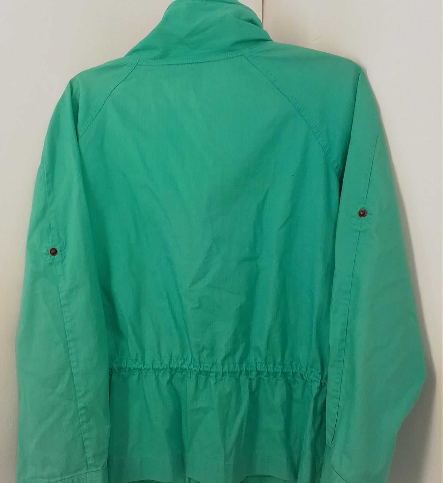 JONES NEW YORK Women's Teal Cotton Jacket - Size S