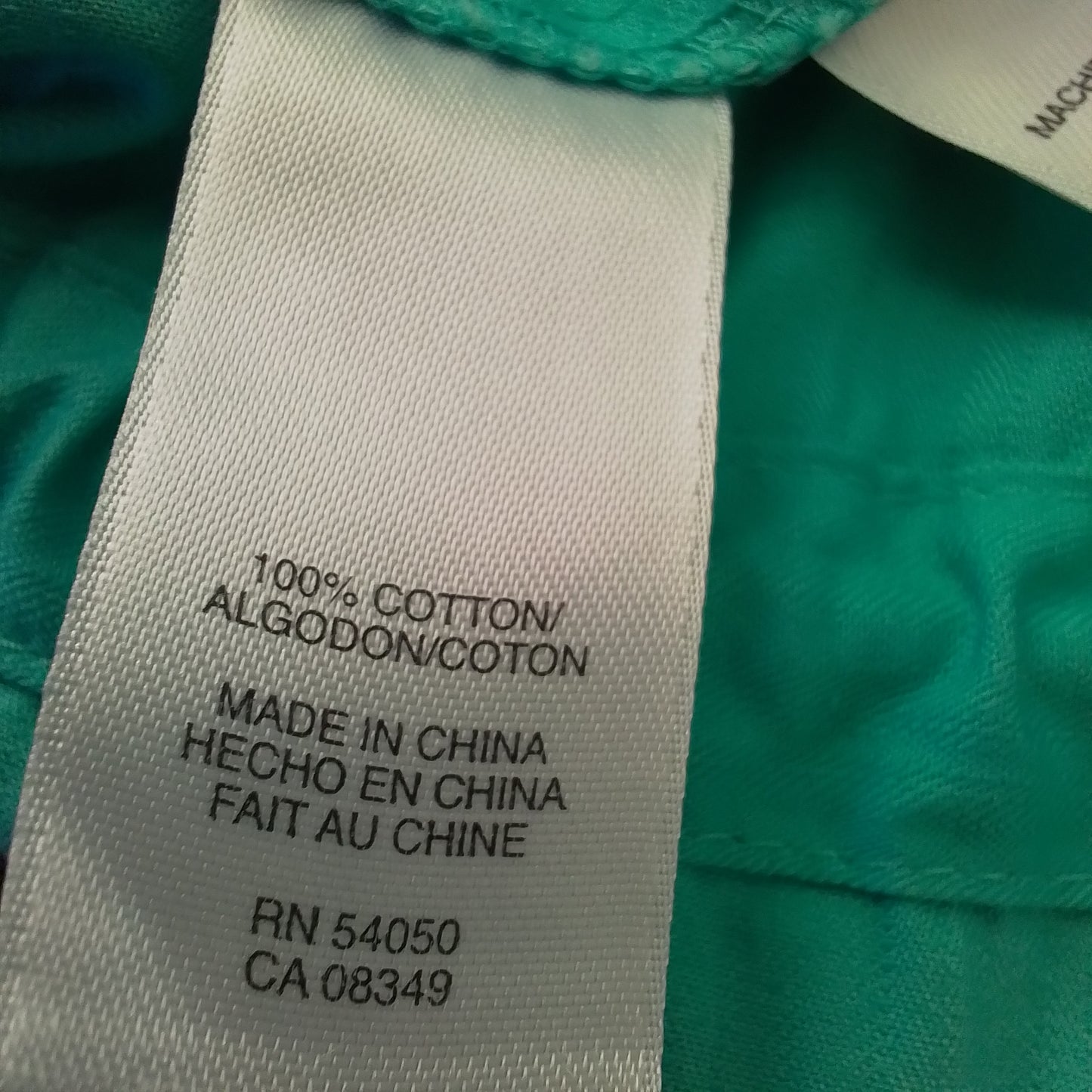 JONES NEW YORK Women's Teal Cotton Jacket - Size S